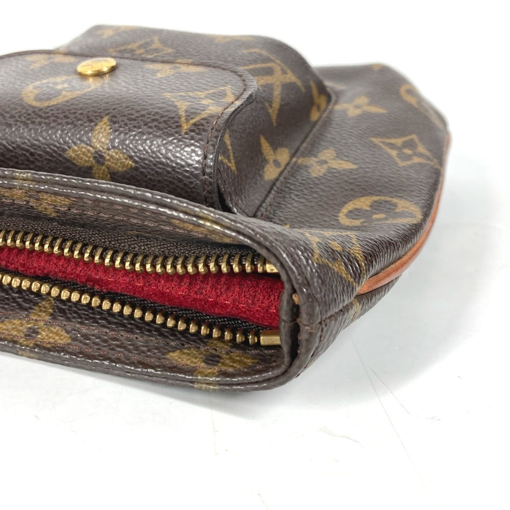 LOUIS VUITTON Pouch M51901 Monogram canvas Brown Monogram Partition