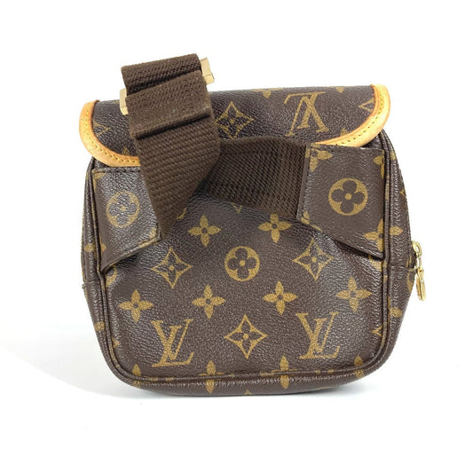 LOUIS VUITTON Sling bag M40108 Monogram canvas Brown Monogram Bum bag Bosphore unisex(Unisex) Used Authentic