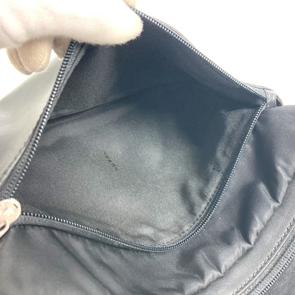FENDI Shoulder Bag 7VA411 Nylon, Leather black Instar Eye logo FANTASTIC