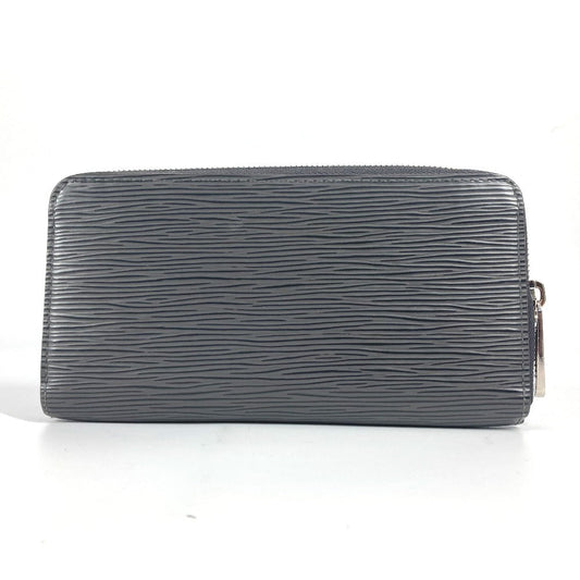LOUIS VUITTON Long Wallet Purse M69386 Epi Leather gray Epi Zippy wallet unisex(Unisex) Used Authentic
