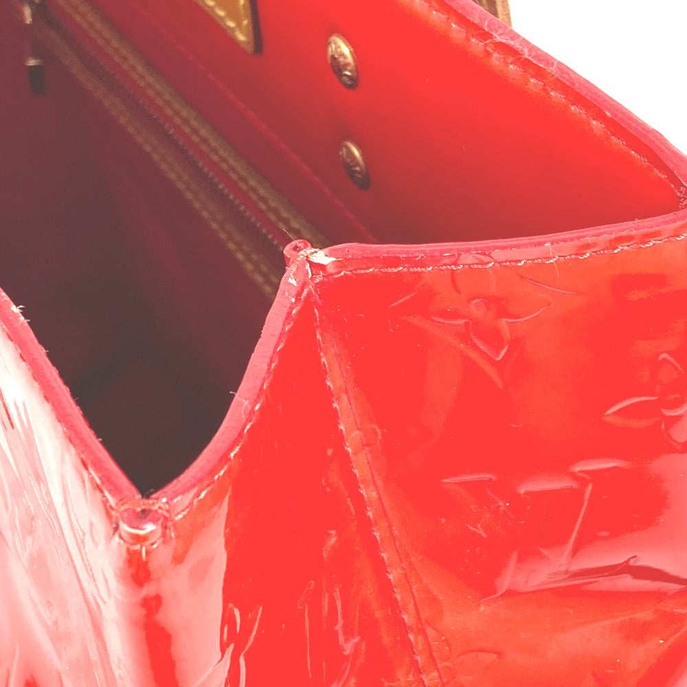 LOUIS VUITTON Shoulder Bag M91086 Monogram Vernis Red Monogram Vernis Reed MM Women Used Authentic