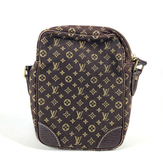 LOUIS VUITTON Shoulder Bag M95228 Monogram Mini-LinCanvas Brown Monogram mini run Danube