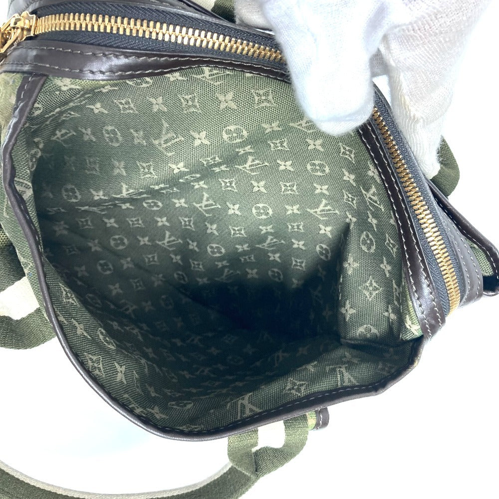 LOUIS VUITTON Handbag M92507 Monogram mini canvas Green khaki Monogram mini Sac Marie Kate