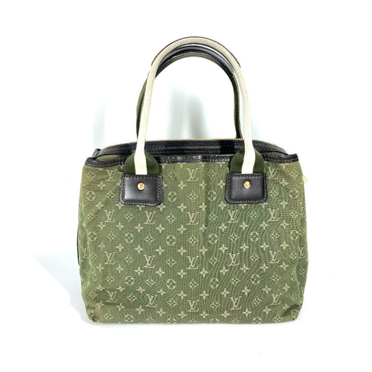 LOUIS VUITTON Handbag M92507 Monogram mini canvas Green khaki Monogram mini Sac Marie Kate