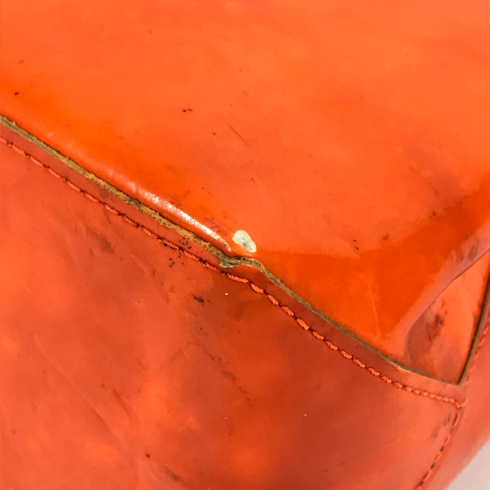 LOUIS VUITTON Handbag M91905 Monogram Vernis Orange Monogram Vernis Fluo Lead PM Women Used Authentic