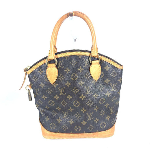 LOUIS VUITTON Handbag M40102 Monogram canvas Brown Monogram Lockit