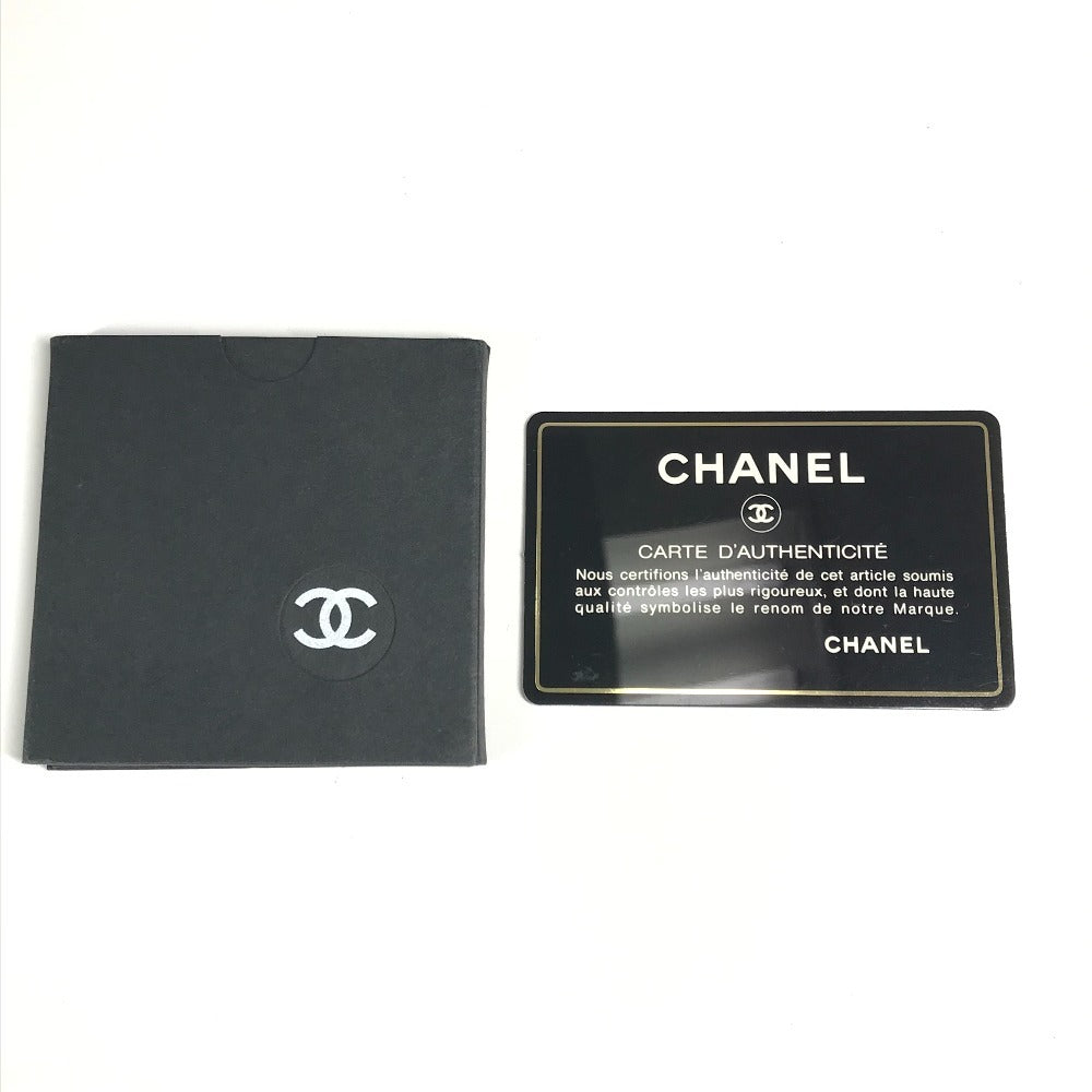 CHANEL Shoulder Bag Jersey black CC COCO Mark Chocolate Bar