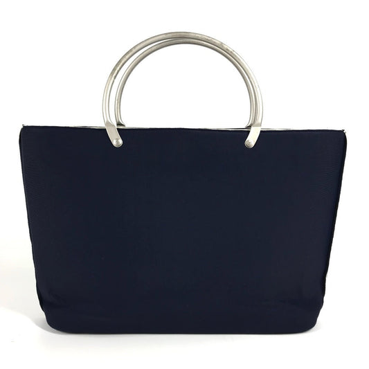 CHANEL Handbag polyamide Navy