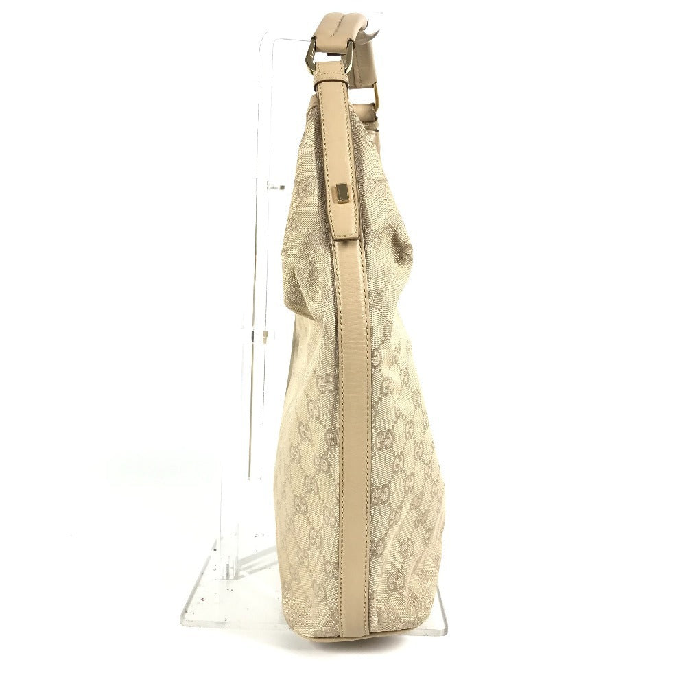 GUCCI Shoulder Bag 73885 GG canvas / leather beige GG logo
