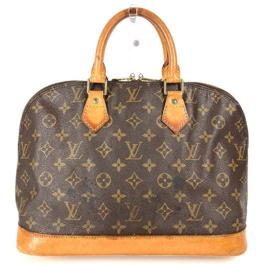 LOUIS VUITTON Handbag M51130 Monogram canvas Brown Monogram Alma PM