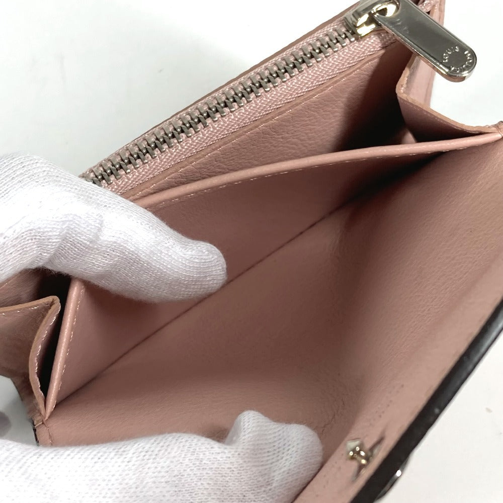 LOUIS VUITTON Folded wallet M64050 Monogram Mahina pink Monogram Mahina Portomone Anae