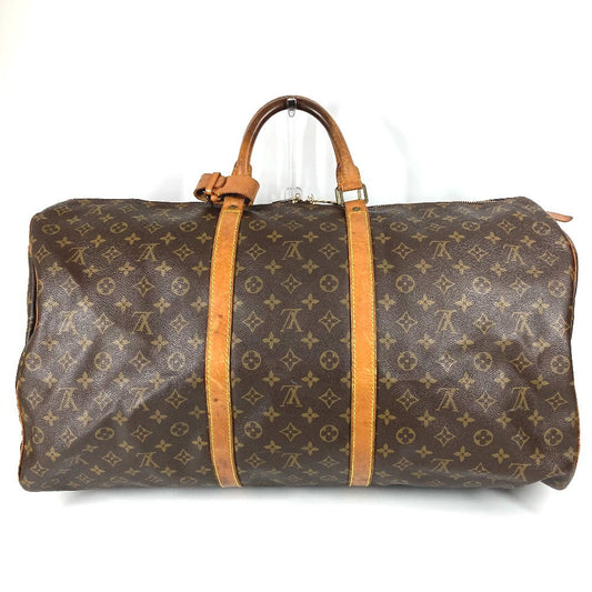 LOUIS VUITTON Boston Duffel bag M41422 Monogram canvas Brown Monogram Keepall 60