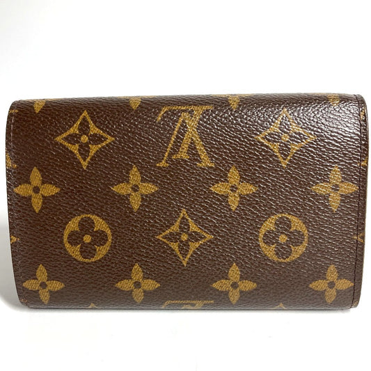 LOUIS VUITTON Folded wallet M61736 Monogram canvas Brown Monogram Portefeuille Tresol