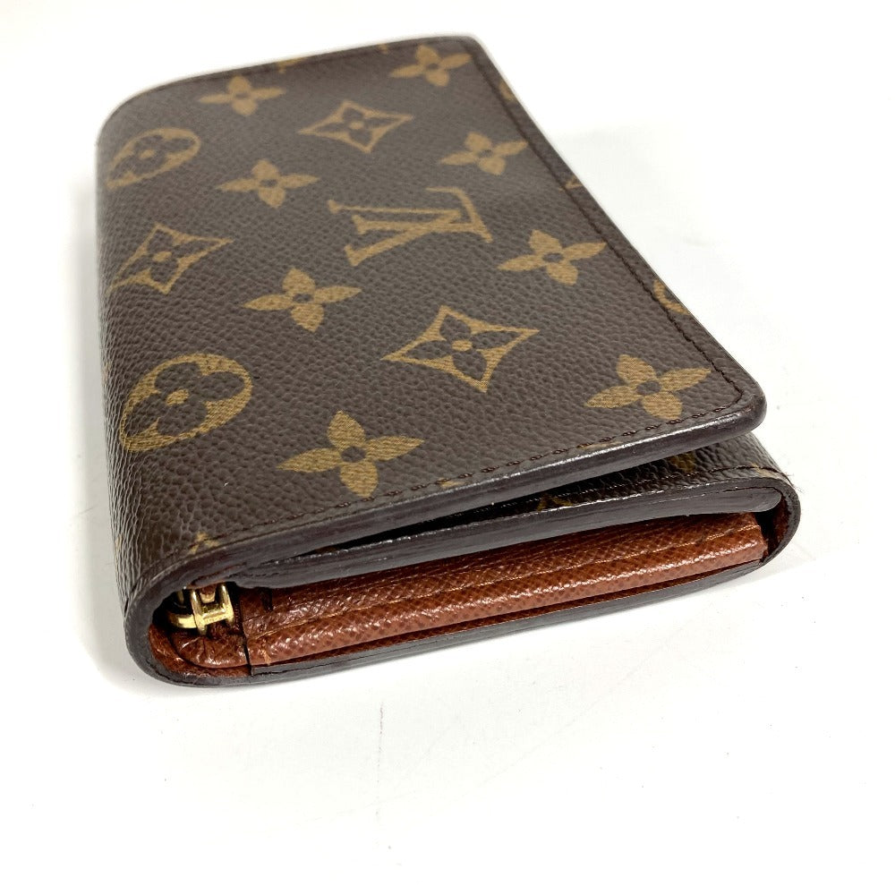 LOUIS VUITTON Folded wallet M61736 Monogram canvas Brown Monogram Portefeuille Tresol