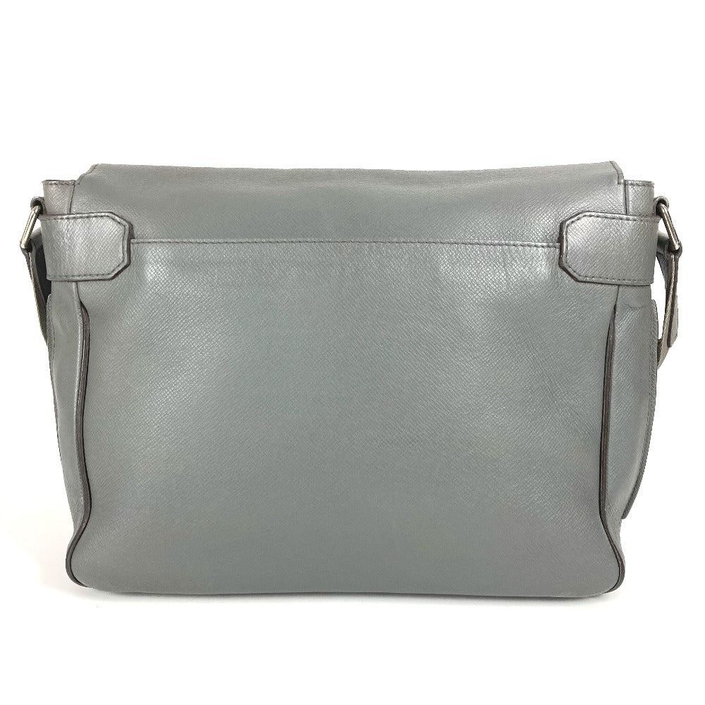 LOUIS VUITTON Shoulder Bag M32623 Taiga Leather gray Taiga Roman MM Roman MM