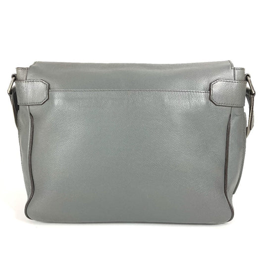 LOUIS VUITTON Shoulder Bag M32623 Taiga Leather gray Taiga Roman MM Roman MM