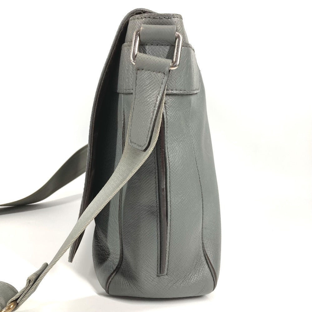 LOUIS VUITTON Shoulder Bag M32623 Taiga Leather gray Taiga Roman MM Roman MM