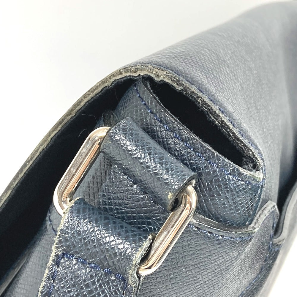 LOUIS VUITTON Shoulder Bag M32624 Taiga Leather Navy Taiga Roman MM Roman MM