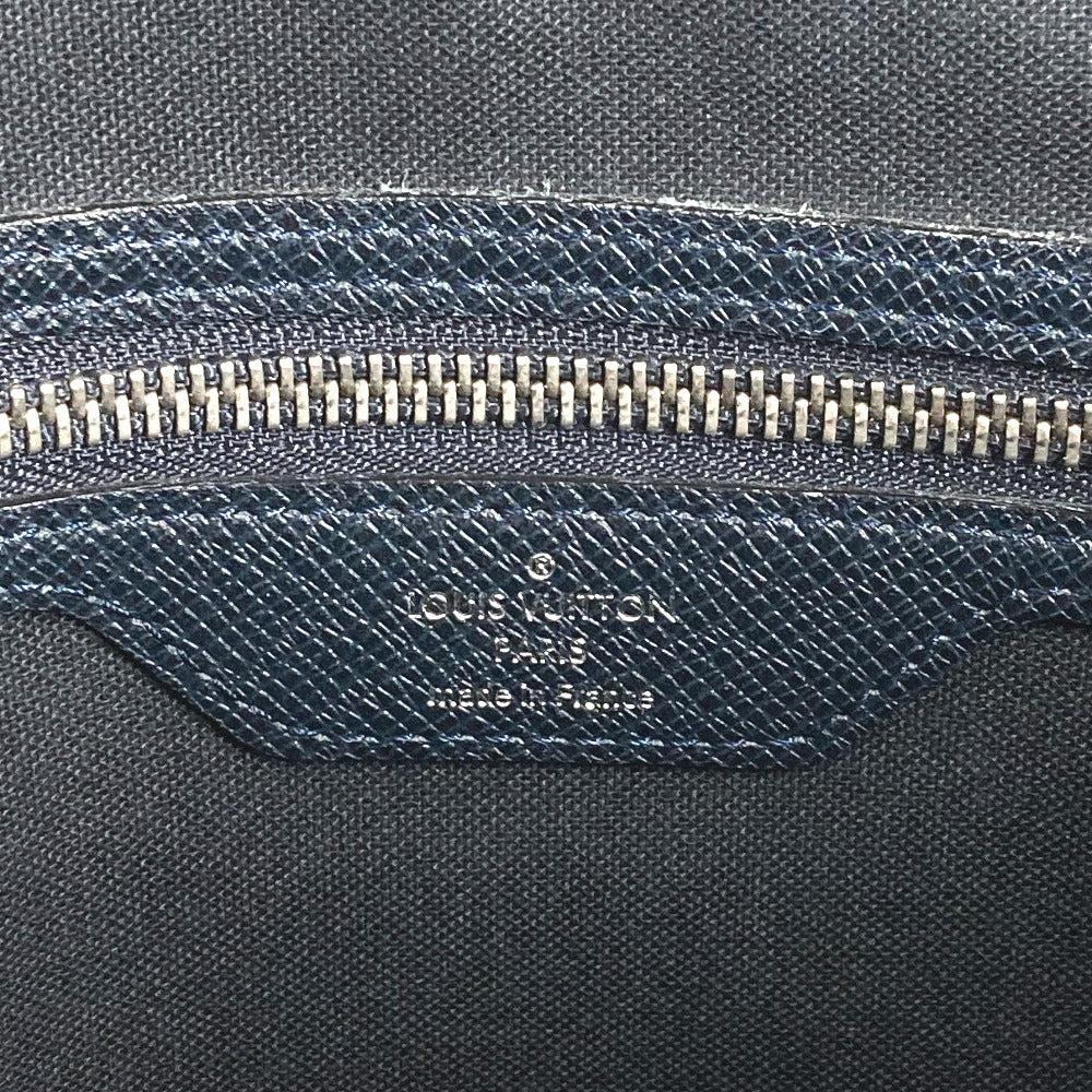 LOUIS VUITTON Shoulder Bag M32624 Taiga Leather Navy Taiga Roman MM Roman MM