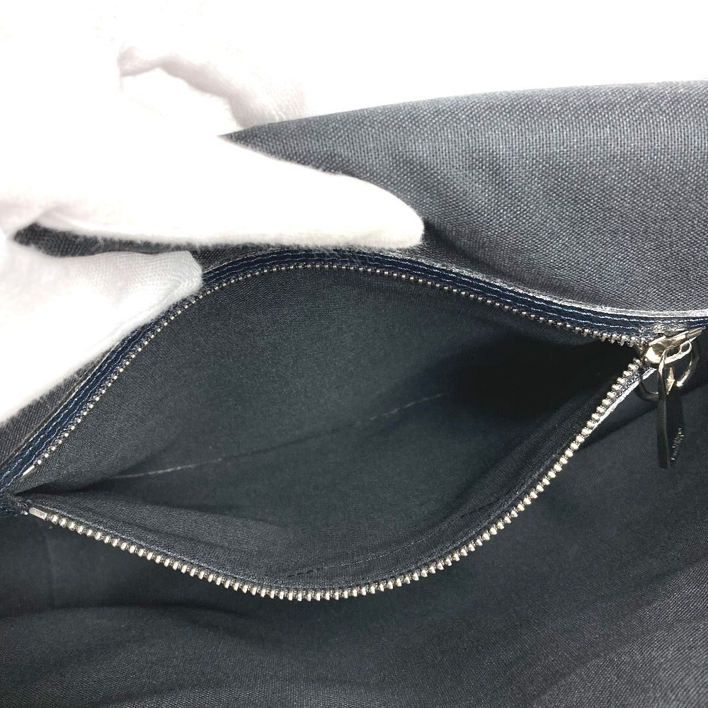 LOUIS VUITTON Shoulder Bag M32624 Taiga Leather Navy Taiga Roman MM Roman MM