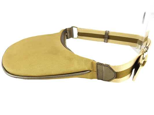 GUCCI Shoulder Bag Gold Brown Green