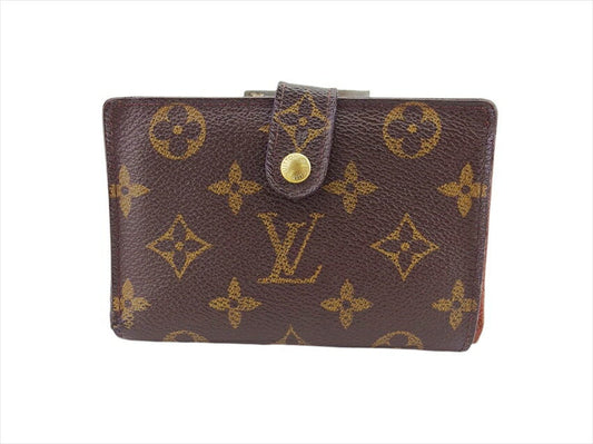 LOUIS VUITTON Bifold Wallet M61663 Brown Portonevie Vienova