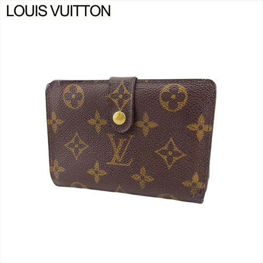LOUIS VUITTON Bifold Wallet M61663 Brown Portonevie Vienova