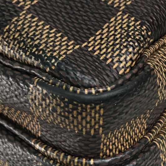 LOUIS VUITTON Shoulder Bag N45255 Damier canvas Brown bag messenger bag Damier Naviglio mens(Unisex) Used Authentic