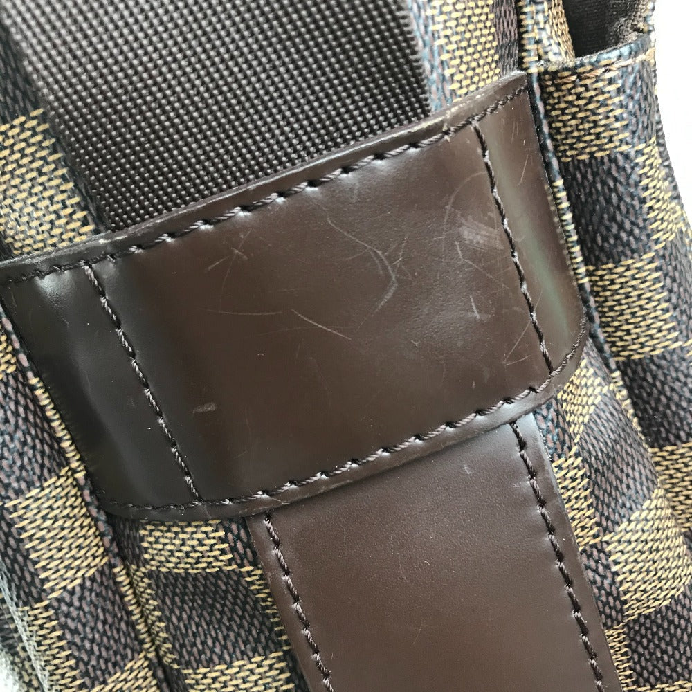 LOUIS VUITTON Shoulder Bag N45255 Damier canvas Brown bag messenger bag Damier Naviglio mens(Unisex) Used Authentic