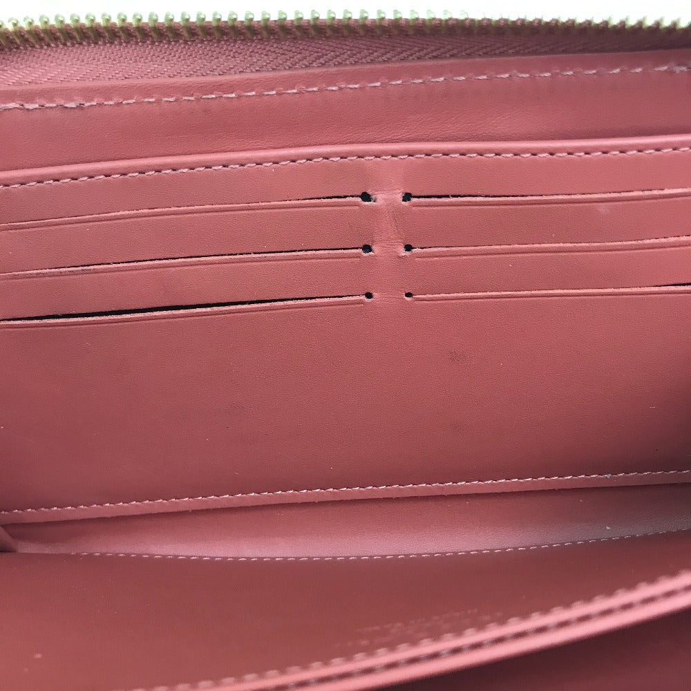 LOUIS VUITTON Long Wallet Purse ‚l62318 Patent leather / monogram canvas Pink beige type Monogram Zippy Venice Women Used Authentic