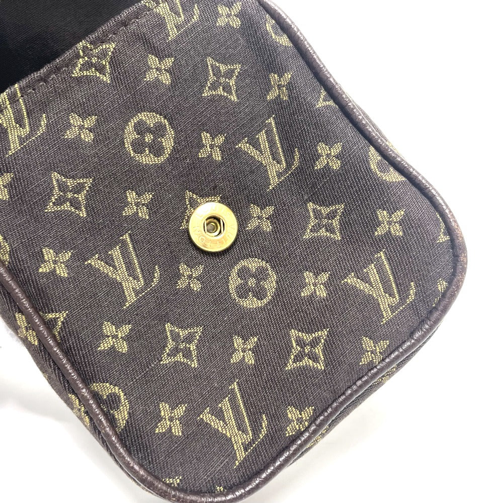 LOUIS VUITTON Shoulder Bag M95313 Monogram Mini-LinCanvas Brown Monogram mini run Pochette Cancun Women Used Authentic
