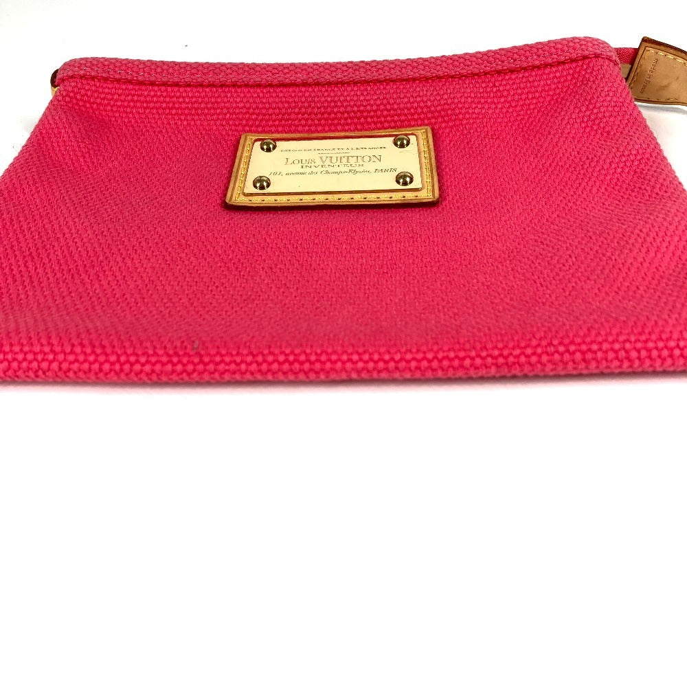 LOUIS VUITTON Pouch M40068 canvas pink Antigua Pochette Flat PM Pochette Flat PM