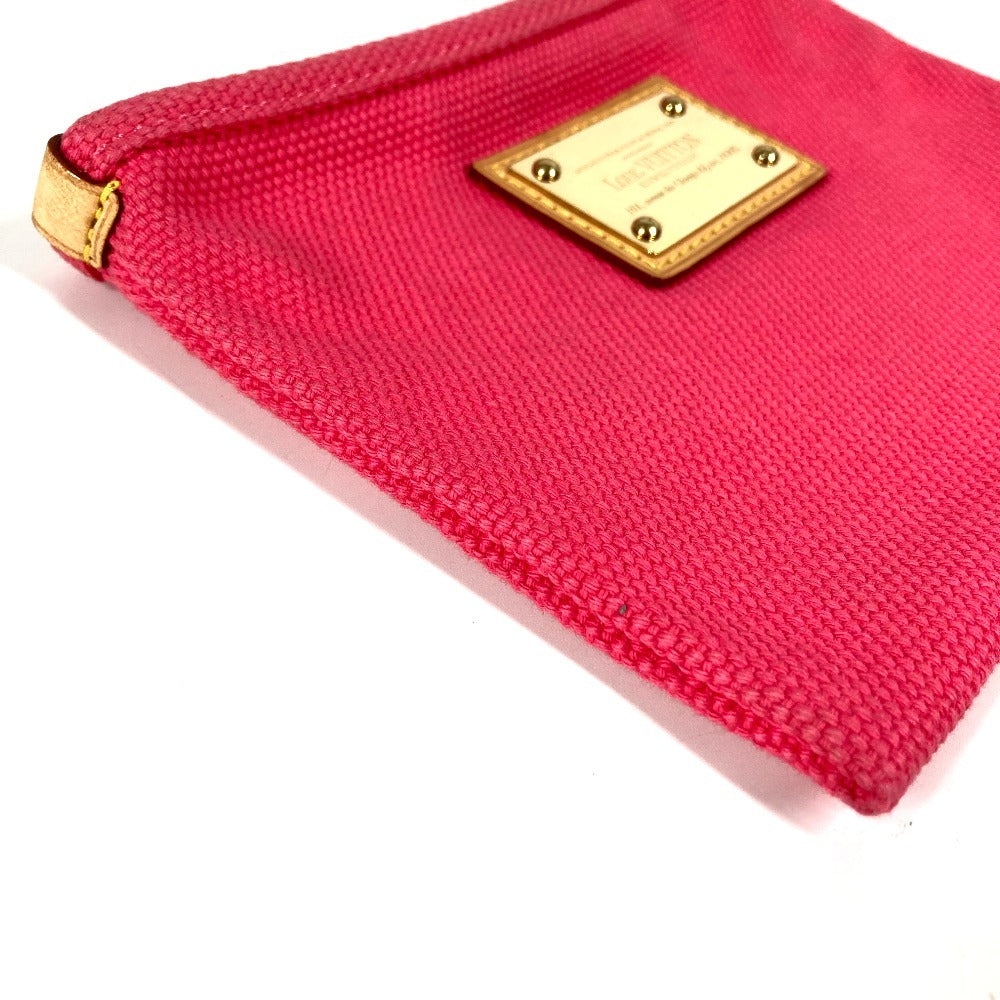 LOUIS VUITTON Pouch M40068 canvas pink Antigua Pochette Flat PM Pochette Flat PM