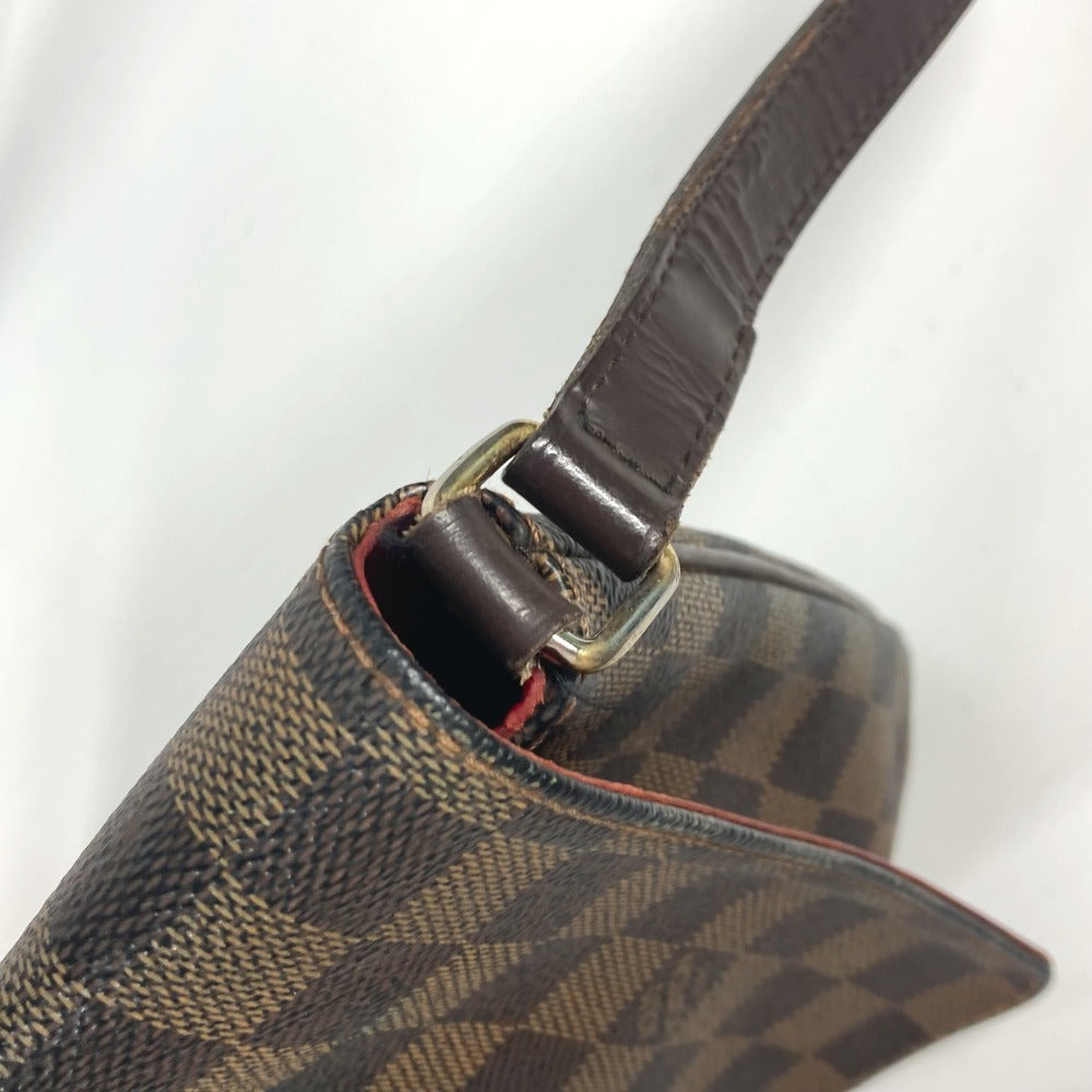 LOUIS VUITTON Shoulder Bag N51301 Damier canvas Brown Damier Musette Tango Long Women Used Authentic