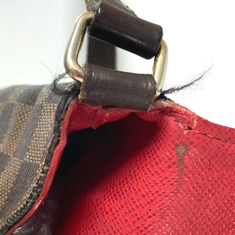 LOUIS VUITTON Shoulder Bag N51301 Damier canvas Brown Damier Musette Tango Long Women Used Authentic