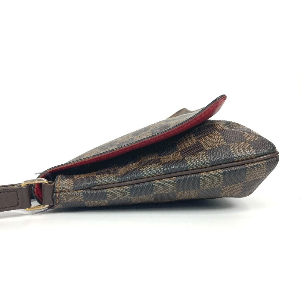 LOUIS VUITTON Shoulder Bag N51301 Damier canvas Brown Damier Musette Tango Long Women Used Authentic