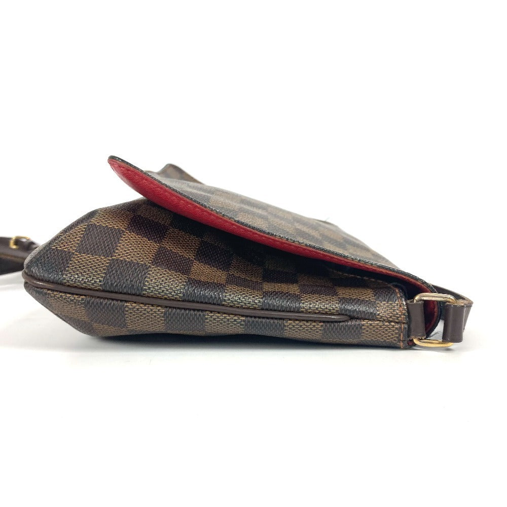 LOUIS VUITTON Shoulder Bag N51301 Damier canvas Brown Damier Musette Tango Long Women Used Authentic