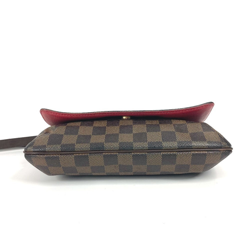 LOUIS VUITTON Shoulder Bag N51301 Damier canvas Brown Damier Musette Tango Long Women Used Authentic