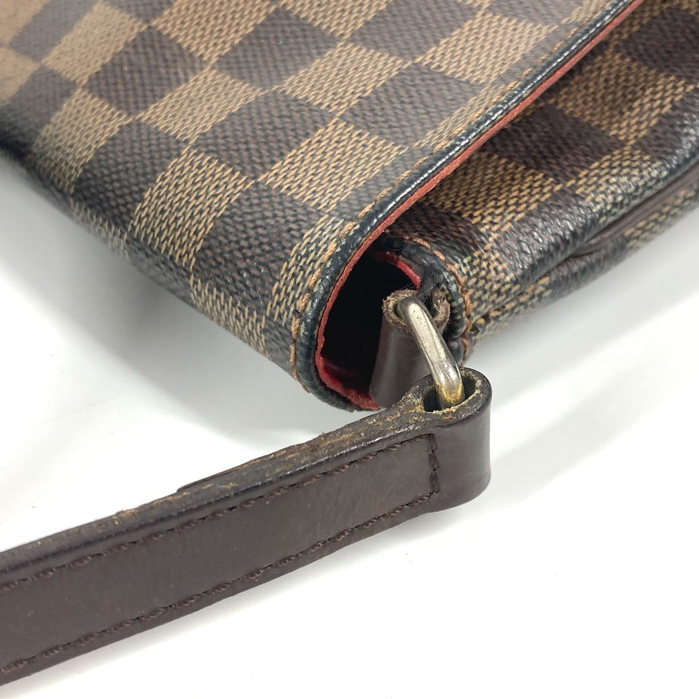 LOUIS VUITTON Shoulder Bag N51301 Damier canvas Brown Damier Musette Tango Long Women Used Authentic