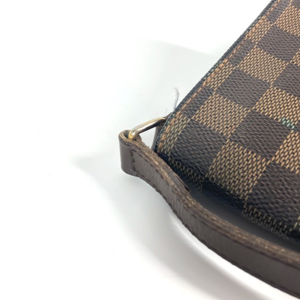 LOUIS VUITTON Shoulder Bag N51301 Damier canvas Brown Damier Musette Tango Long Women Used Authentic