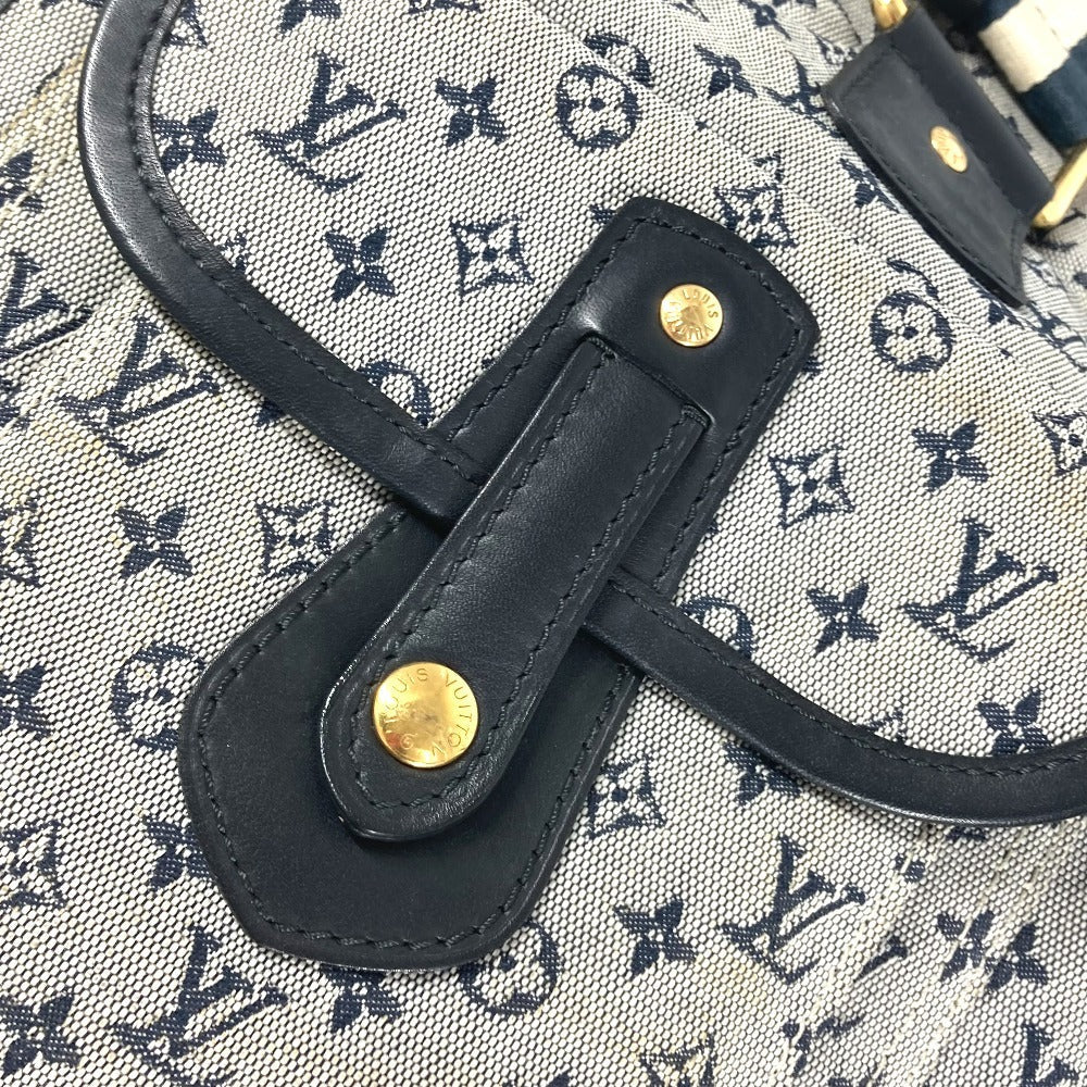 LOUIS VUITTON Tote Bag M42341 Monogram mini canvas Navy Monogram mini Sac Marie Kate unisex(Unisex) Used Authentic