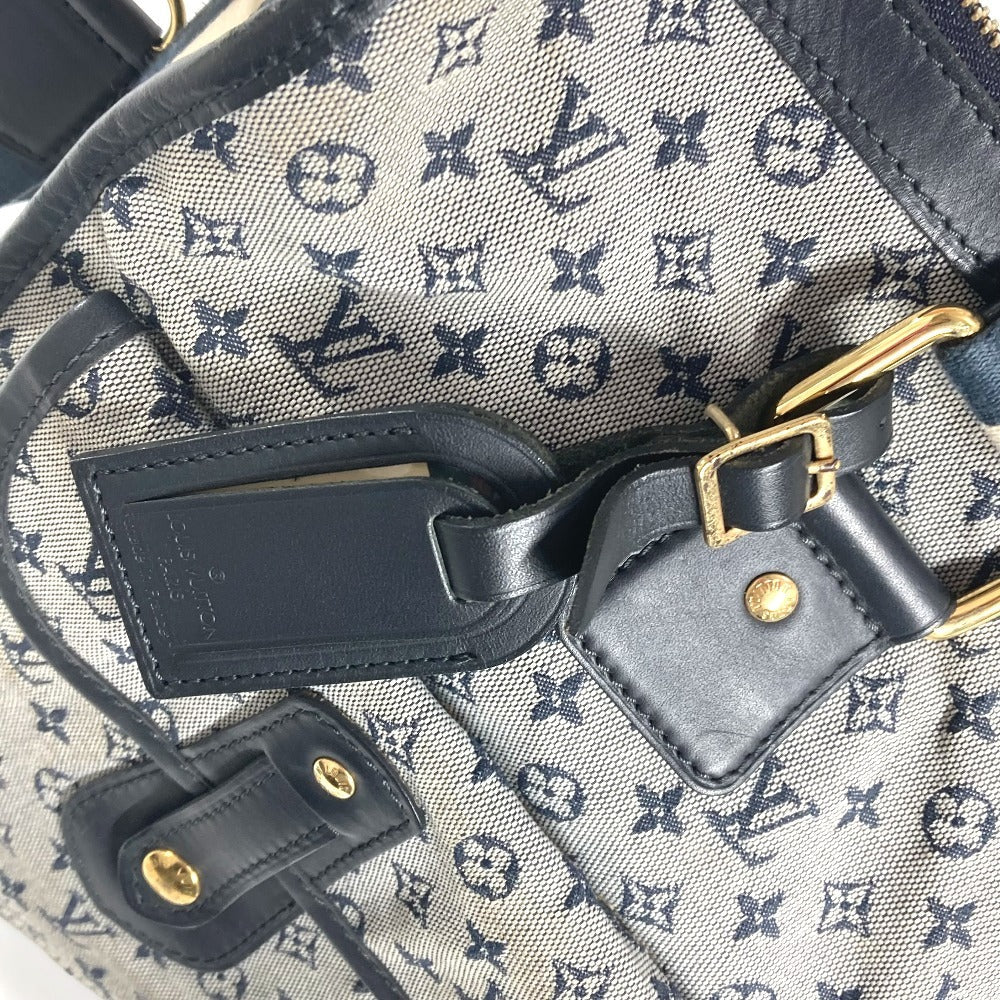 LOUIS VUITTON Tote Bag M42341 Monogram mini canvas Navy Monogram mini Sac Marie Kate unisex(Unisex) Used Authentic