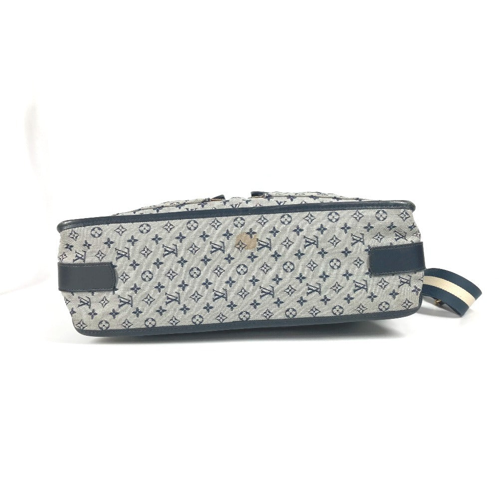 LOUIS VUITTON Tote Bag M42341 Monogram mini canvas Navy Monogram mini Sac Marie Kate unisex(Unisex) Used Authentic
