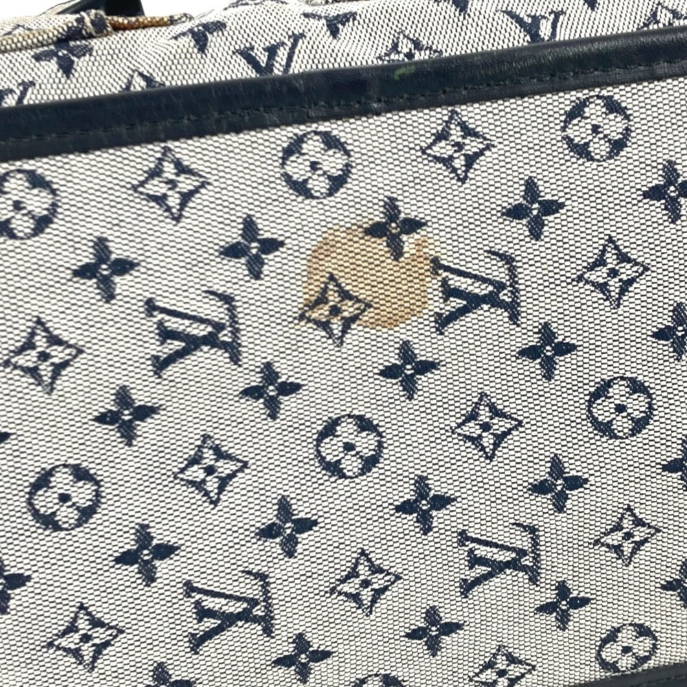 LOUIS VUITTON Tote Bag M42341 Monogram mini canvas Navy Monogram mini Sac Marie Kate unisex(Unisex) Used Authentic