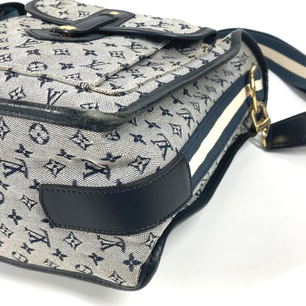 LOUIS VUITTON Tote Bag M42341 Monogram mini canvas Navy Monogram mini Sac Marie Kate unisex(Unisex) Used Authentic