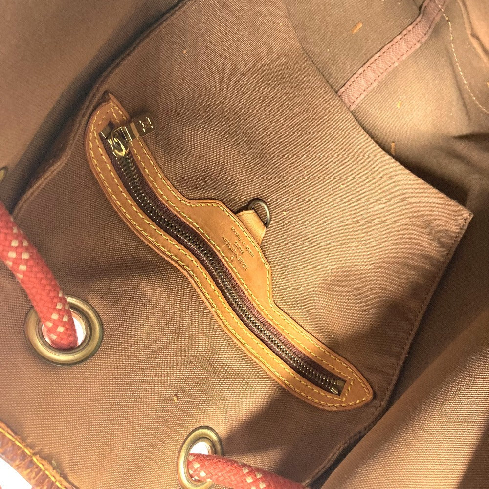LOUIS VUITTON Shoulder Bag M80026 Leather / canvas Orange Louis Vuitton Cup 95 LVCUP Saint Tropez Women Used Authentic