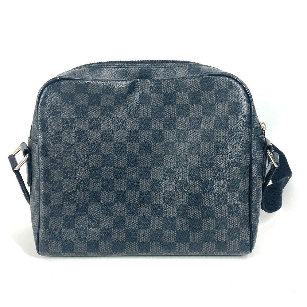 LOUIS VUITTON Shoulder Bag N41408 Damier Grafitto Canvas black Damier Grafitte Dayton PM