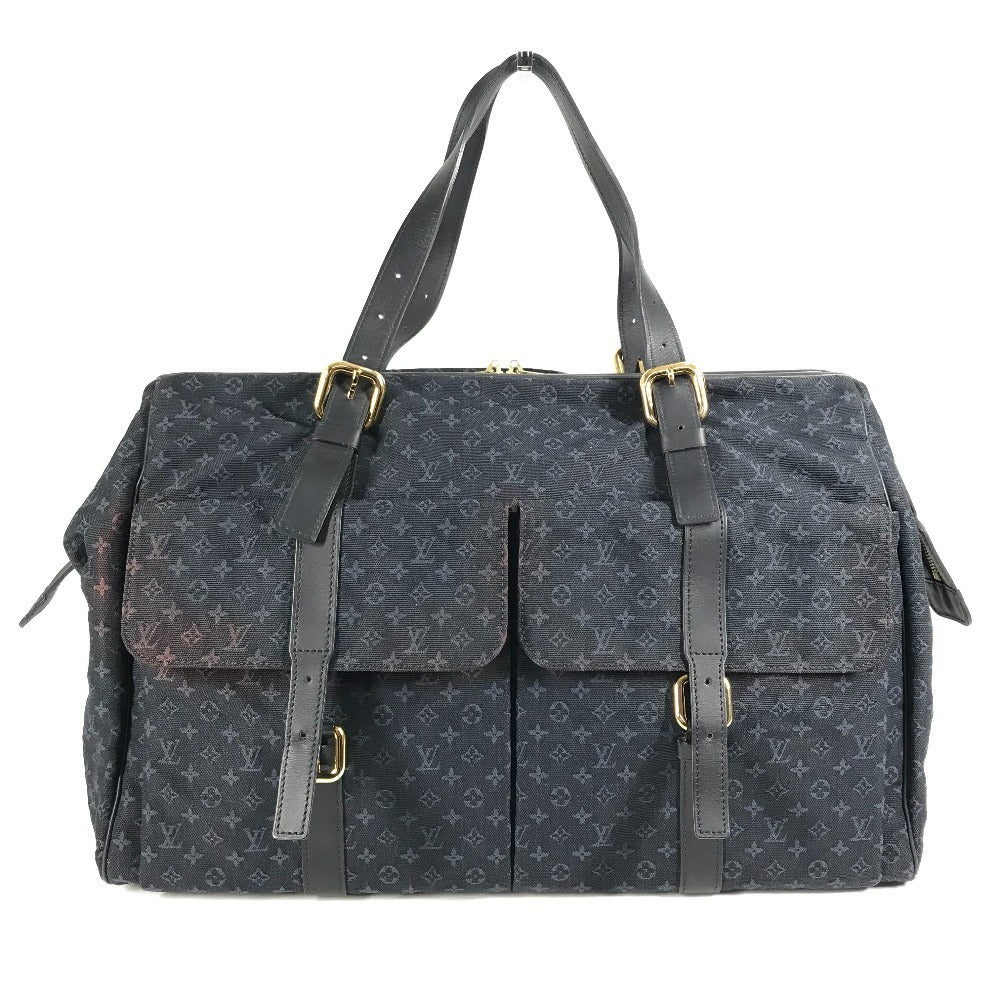 LOUIS VUITTON Shoulder Bag M92411 Monogram mini canvas Navy Monogram mini Josephine GM