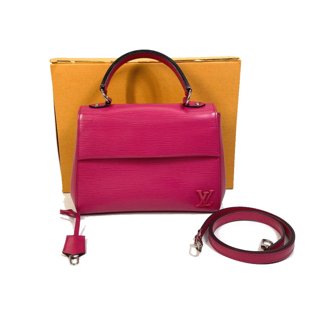 LOUIS VUITTON Handbag M42051 Epi Leather pink Epi Cluny BB