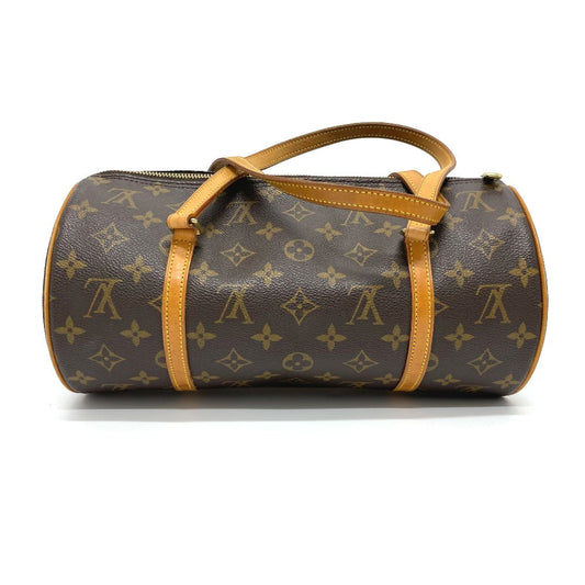 LOUIS VUITTON Shoulder Bag M51385 Monogram canvas Brown Monogram Papillon 30 with pouch Women Used Authentic